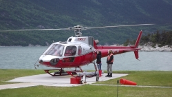 Touring by helicopter