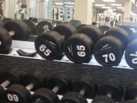 Gym weight rack
