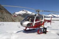 Helicopter to glacier