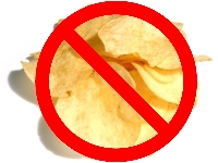 No Chips or snacks