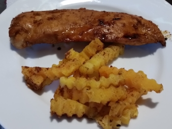 Grilled Chicken Breast With a Little Kick