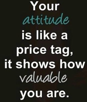 It’s all about the attitude