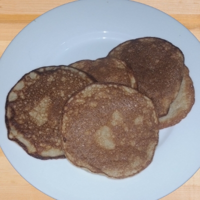 Orange Protein Pancakes