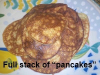 Sunday Brunch Flourless Pancakes
