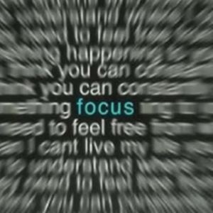 Re-focus on you